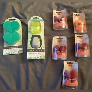 7 Brand New Eco Tools & Real Techniques Sponges & Blenders